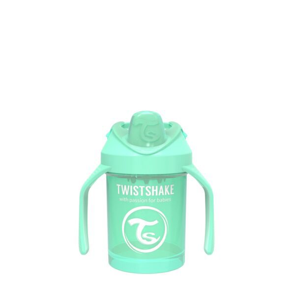 Twistshake boca sa ruckom 230ml zelena